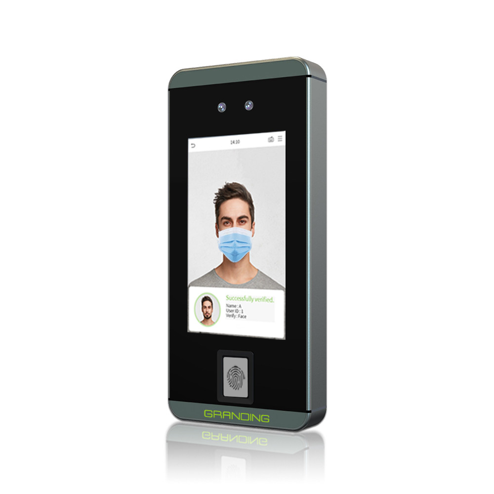 Linux-Based Visible Light 5inch Touch Screen Face Recognition Terminal With Palm Detector
