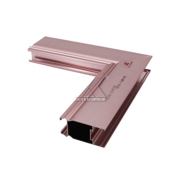 Rose Gold Extruded Aluminum Window And Door Profiles - Buy Aluminum Window And