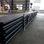 Hot Melt HDPE Irrigation Pipes DN90 110 140 160 200 Black Irrigation Tube