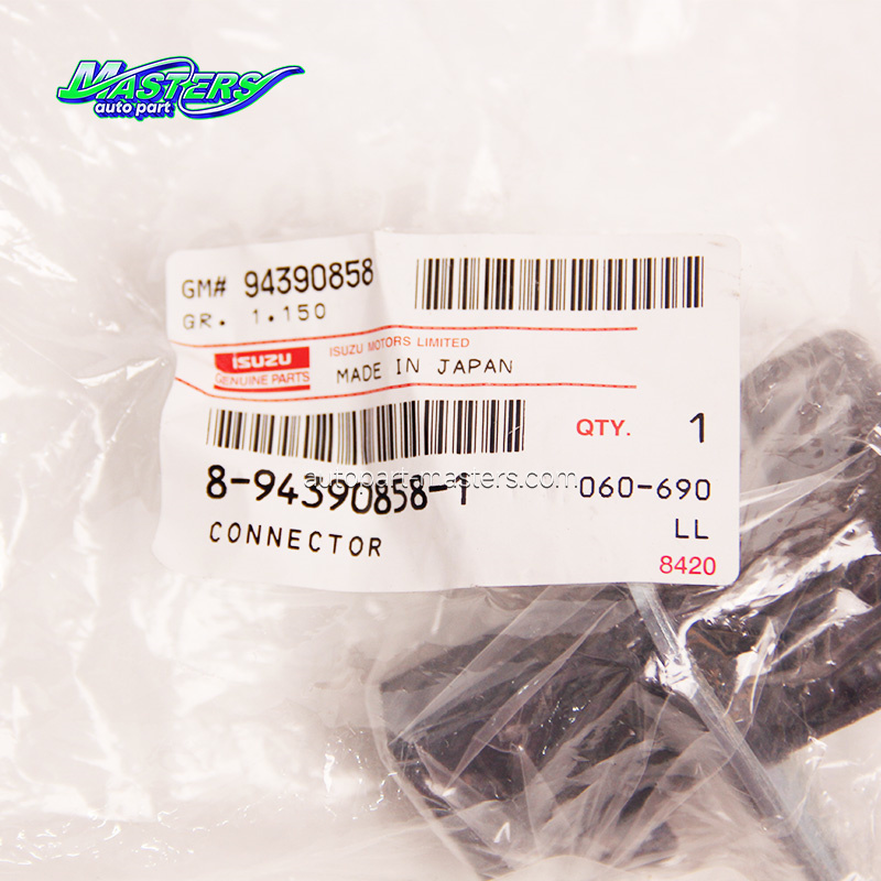Masters 8-94390858-1 Connector 8943908581 For ISUZU ELF 4HK1T