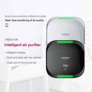Wholesale PM2.5 Display Car Air Purifier Portable Desktop Mini Room In Cars Purifying Air Pollutants USB Air Purifier from china suppliers