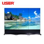 4x4 Narrow Bezel 5.7mm LCD Video Wall DID 178 Degree Viewing Angle