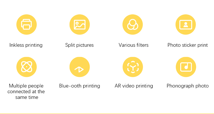 Xiaomi MiNi Photo Printer 300 DPI Picture Printer Pocket Camera DIY Share 500mAh Xiaomi Portable Photo Printer