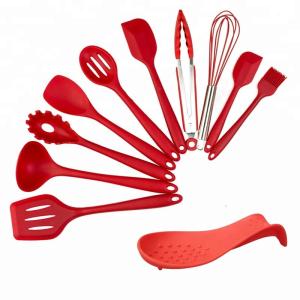 Wholesale Eco - Friendly Silicone Kitchen Set , Silicone Cooking Utensil Set Durable from china suppliers