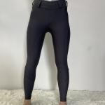 Grey Girls Polyester Horse Riding Pants Side Pocket Equestrian Breeches With