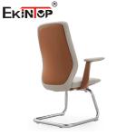 Custom Office Furniture Ergonomic Office Computer Chair PU Armrest Leather Club