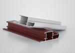 Black Anodized Aluminium Door Profiles Powder Painted Electrophoresis
