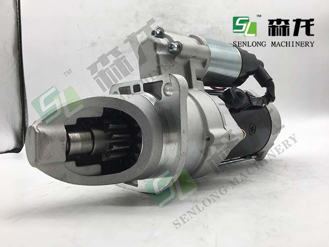 24V 11T Starter for Doosan Daewoo Excavator DH220-3 DH300-3 D1146 65.26201-7049A 26201-7049 Aftermarket Part