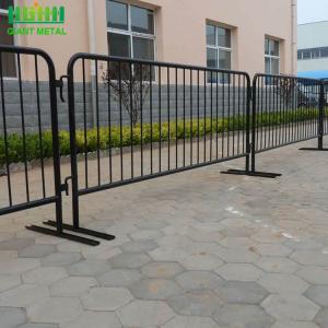 Wholesale BridgeFoot Black 0.9m Height Crowd Barrier Fencing from china suppliers