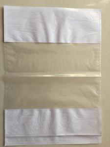 Wholesale Clear Face Packing List Envelopes Oil Proof Strong Hot Melt Adhesive Closure from china suppliers