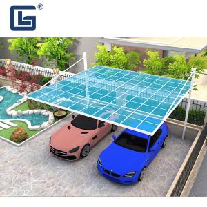 Wholesale Waterproof Aluminum Polycarbonate Carport Modern Metal Carport 8 HW from china suppliers