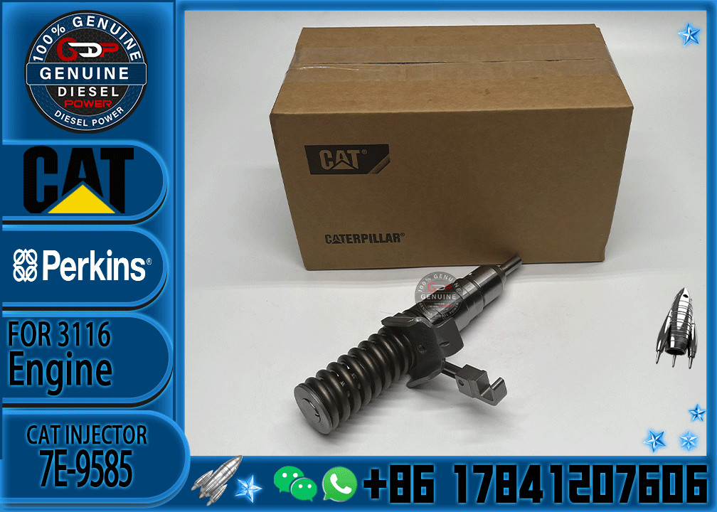 Diesel Fuel Engine Injector 7E9585 7e-9585 for CAT E325B E320B Diesel Engine 7E-8952 107-7732
