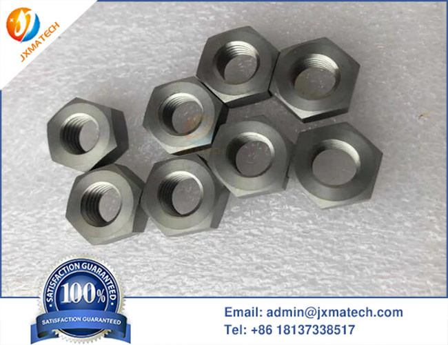 90% WNiFe WNiCu Machined Tungsten Alloy Bolts Nuts