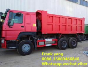 Wholesale 2 Axle Used Dump Trucks , 375 Hp Diesel Dump Truck With New Battery from china suppliers