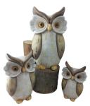 Lovely Hand Cast Clay Garden Animal Statues For Home Decoration