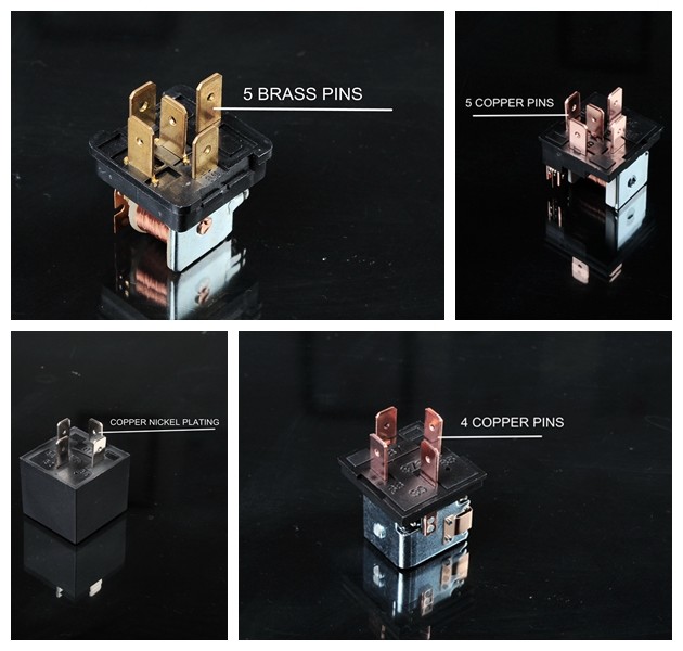 225296 12V 40A Waterproof 4Pin Automotive Relay Orange Cover For Car / Truck 3171420 1504951 0 332 014 150 0 332 014 203