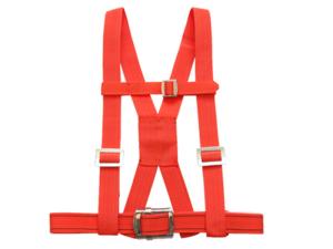 Wholesale Red Color Safety Harness Belt , Body Belt Fall Protection For Urban Maintenance from china suppliers