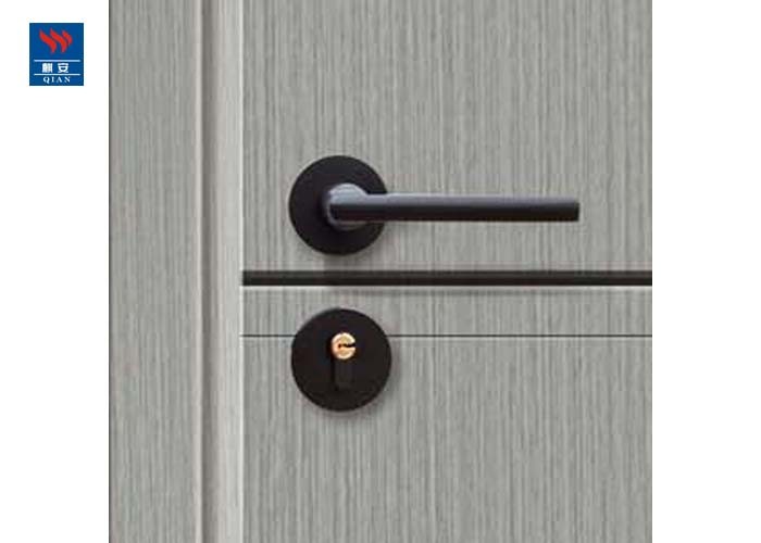 Exterior Bathroom Doors Wood Plastic Composite gray Wpc Eco-Friendly Door