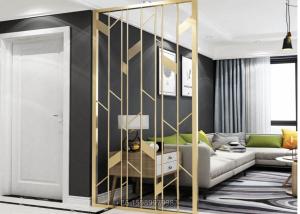 Wholesale ODM Stainless Steel Decorative Panels Room Dividers Fireproof Wearproof from china suppliers