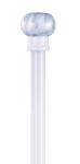 0.5mm Thickness Pipe Curtain Rod Decorative Curtain Rods 25mm Curtain Pole