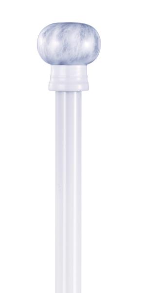 0.5mm Thickness Pipe Curtain Rod Decorative Curtain Rods 25mm Curtain Pole