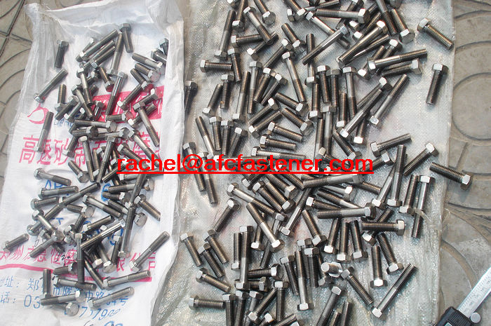 1.4529 hex bolt Alloy926 UNS N08926 Incoloy926 full thread