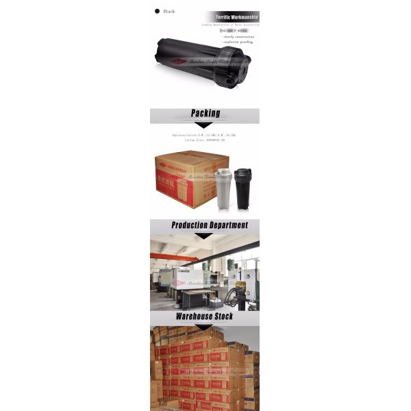 Portable Plastic RO Filter Housing 5'' 10'' 20'' With Silicone Rubber Sear Ring