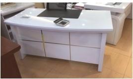 Wholesale Modern Office Desk Furniture Supplier New Designs Wooden Chairman Boss Executive Office Table Desk from china suppliers