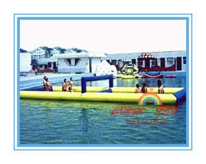 Wholesale 0.9mm PVC Tarpaulin Fabric Inflatable volleyball playground (CY-M2733) from china suppliers