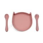 CE CPC Multicolor Silicone Dinner Plate Set BPA Free