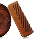 Old Mahogany Massage Handmade Wooden Comb carved Anti Hair Loss Anti Static