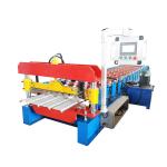 Steel 10m/Min 4Kw Roofing Roll Forming Machine