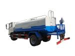 Diesel Water Truck Equipment Sprinkler 10 Cub Meters Manual Transmission