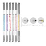 Acrylic Double Head Microblading Tattoo Pen Eyebrow Permanent Makeup Tools