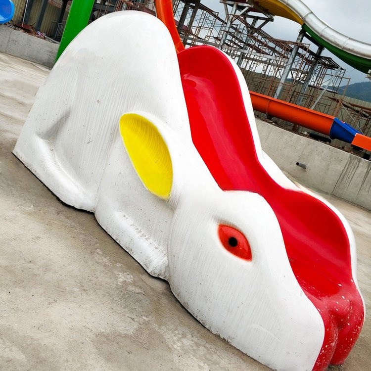 Funny Water Park Slide Fiberglass Children Slide