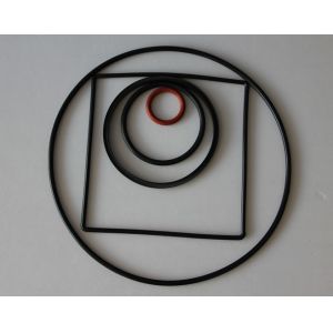 China Custom Silicone Rubber Seal Gasket Washer Low Friction OEM on sale