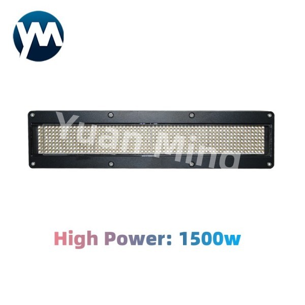 High Power 1500W UV LED Lamp , 395nm Water Cooling UV LED Curing Lamp