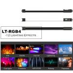 2800K-9990K 640pcs leds RGBW with effects film lights warm white led tube light