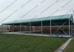 Green Roof Cover Aluminum Canopy Tent Garden Soft PVC Walls For Outdoor Sport