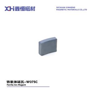 Wholesale Hard Permanent Magnet Ferrite Sintered At 18 Hour High Temperature For Fan Motors W075C from china suppliers
