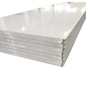 Wholesale Metal Carved Silica Color Steel Sandwich Panel Metal Roofing 950mm 1150mm Width from china suppliers