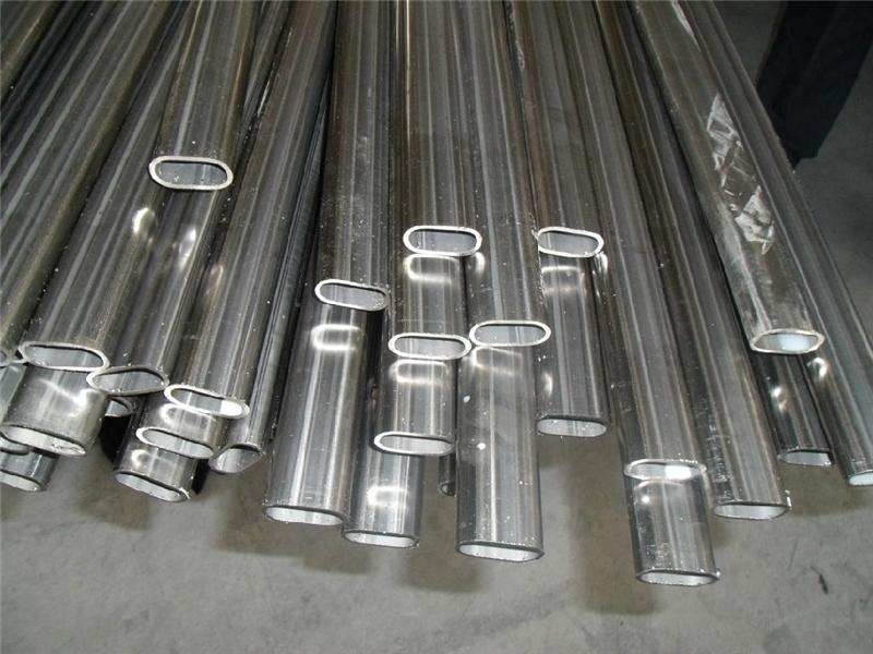 Customized Elliptical Steel Pipe 3m - 12m Governor Black / Galvanized Surface