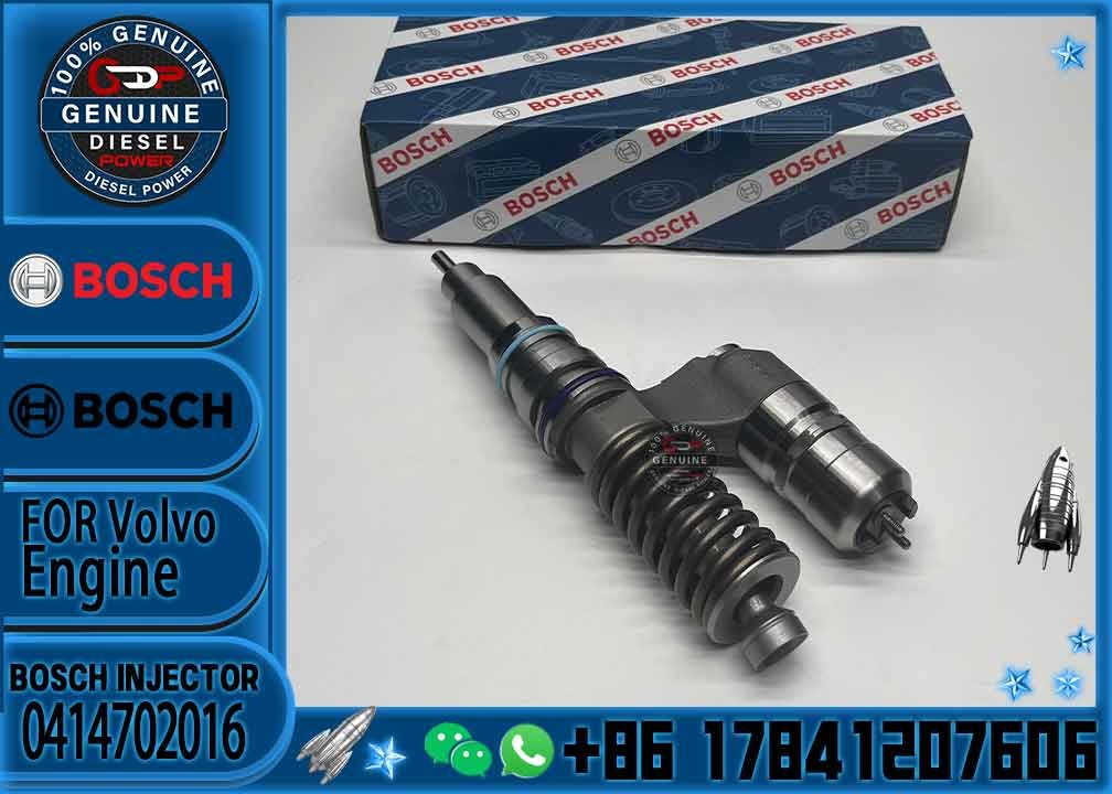 Hot sale New Diesel Fuel Injector 0414702010 20440409 20381597 For VOL1 Penta L180E L180E HL 0986441006