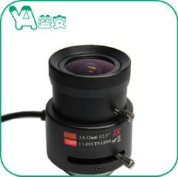 Wholesale 3MP CS Mount Camera Lens , Outdoor Home Surveillance Camera Lens Focal Length 2.8-12​Mm from china suppliers