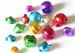 supply colorful small aluminium jingle bells ornament for gift box, Christmas or