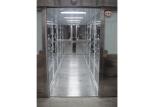 Nozzle lab Stainless Steel Air Shower Tunnel With Double Swing Door