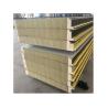 Buy cheap Warehouse Workshop Rockwool Sandwich Panel Polyurethane Insulated ODM from wholesalers