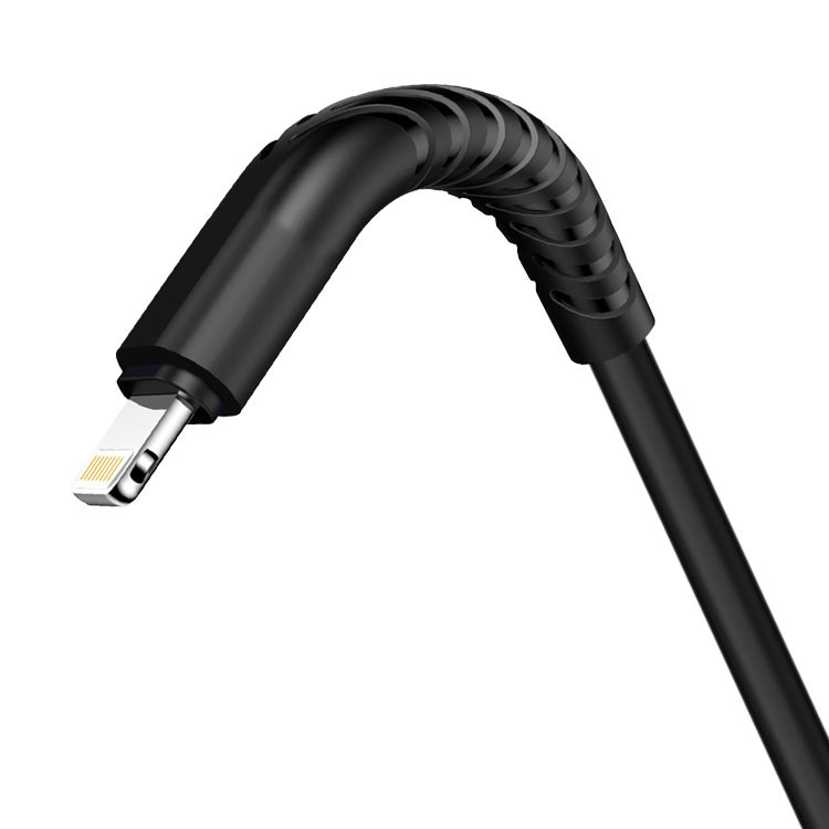PD 2.4A PVC USB Lightning Charging Cable MFI Certified Lightning Cable