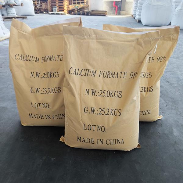 Fertilizer Additive No Lumped Calcium Formate 98% Min In Agriculture REACH ISO
