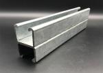 Silver Q235 Strut C Channel 41x21 2.5mm Stainless Steel Unistrut Combination